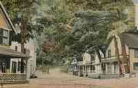 Alton, New Hampshire, USA - Entrance to Campground, Alton Bay, N.H., 1911