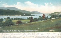 Alton, New Hampshire, USA - Alton Bay, N.H., Alton Bay and Lake Winnipesaukee
