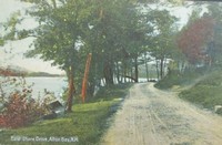 Alton, New Hampshire, USA - East Shore Drive, Alton Bay, N.H.