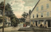 Alton, New Hampshire, USA - Lake Avenue, Alton Bay, N.H. Campground