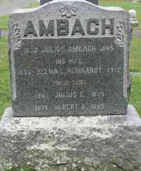 Julius AMBACH - Grave