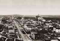 Amos, Québec, Canada - Amos, Québec, Canada - Birdseye view of Amos, Quebec, 1920s