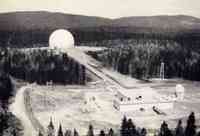 Andover, Maine, USA - Bell Telephone System's Earth Tower