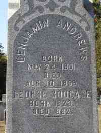 Benjamin J. ANDREWS - Grave