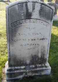 George ANDREWS - Grave