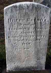 Henry Randall ANGELL - Grave