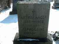 Joseph ANGER - Anger gravestone - St. Marys Cemetery, Southbridge, MA Grooms name: Arthur Anger Grooms age: 32 years Grooms estimated birth year: 1880 Groo