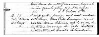 Mary Celanire (Celina) ANTAYA - Baptism