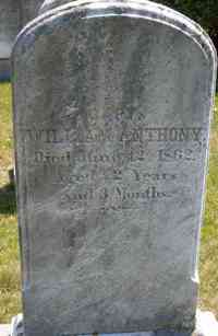 William ANTHONY - Grave