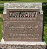 Reuben ANTHONY - Grave
