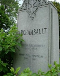 Joseph-Arthur ARCHAMBAULT - Grave