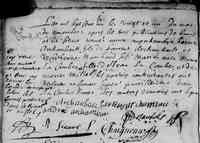 Marie-Catherine LACOMBE - 1701 Marriage LEnfant Jesus de la Pointe aux Trembles, Point aux Trembles, Quebec