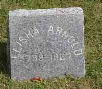 Elisha ARNOLD - Grave