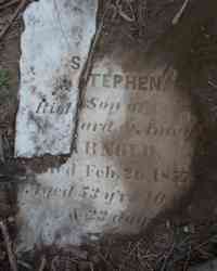 Stephen ARNOLD - Grave