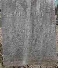 Stephen Augustus ARNOLD - Grave
