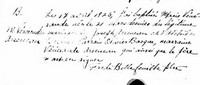 Marie Venerande ARSENEAU (ARSENAULT) - Baptism