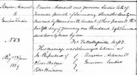 Marie Geneviève LOSIER - 1829 marriage