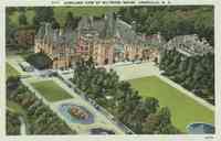 Asheville, North Carolina, USA - Airplane View of Biltmore Hotel, Asheville, N.C.