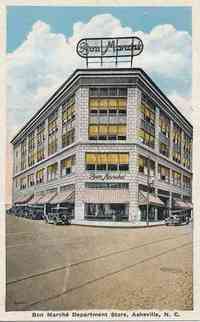 Asheville, North Carolina, USA - Asheville, North Carolina, USA - Bon Marche Department Store