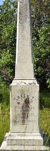 Sarah (Sally) Todd ASHLEY - Grave