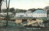 Athens, Maine, USA - View of Athens, Me., 1910