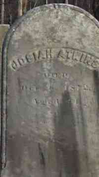 Josiah ATKINS - Grave