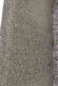 Thomas ATKINSON - Grave