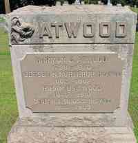 Harmon G. ATWOOD - Grave