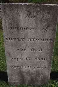 Noble ATWOOD - Grave