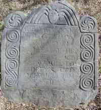 Philip ATWOOD - Grave  Inscription: PHILIP ATWOOD. SEN DIED FEBRUARY Ye 1st 1700 AND IN Ye 85th YEAR OF HIS AGE BEING AGED & FAFEFULL TO YELDED AS GOD WOUL