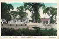 Auburn, New Hampshire, USA - Cement Bridge, 1938