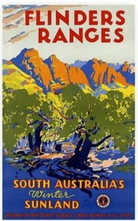 Australia - FLinders Rangers travel ad