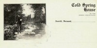 Averill, Vermont, USA - Averill, Vermont, USA - Cold Spring House, 1905