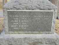 Elizabeth AYERS - Grave