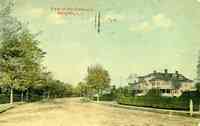 Babylon, New York, USA - View of the Crescent, Babylon, L.I.