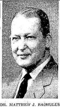 Matthew John BACHULUS - Springfield Union Springfield, Mass., Tuesday Morning, October 28, 1958