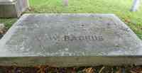 James W. BACKUS - Grave