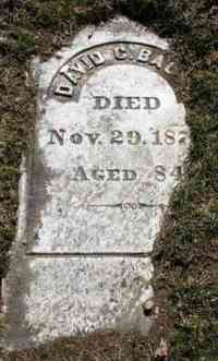 David C. BACON - Grave