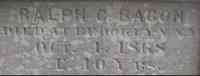 Ralph C. BACON - Grave