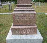 George H. BACON - Grave