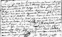 Marguerite MONDOU (MONDOUX) - 1722 marriage