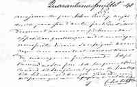 Isabelle BADAILLAC dite LAPLANTE - 1837 marriage (part 2)