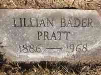 Lillian Alice BADER - Grave - Brookside Cemetery, Easthampton, Massachusetts