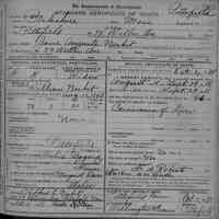 Jane Augusta BAGARD - Death