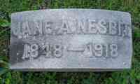 Jane Augusta BAGARD - Grave