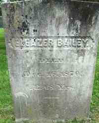 Eleazer BAILEY - Grave