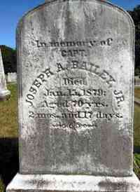 Joseph Allen Jr. BAILEY - Grave