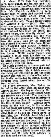 William W BAKER -