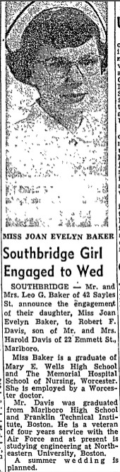 Joan Evelyn BAKER -