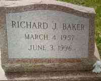 Richard J BAKER - Grave